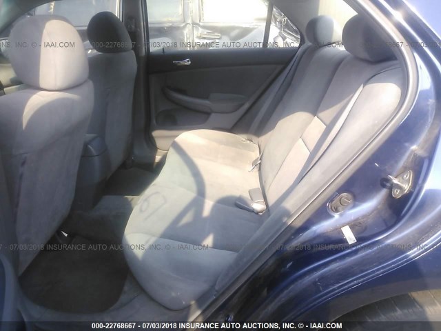 1HGCM55153A064485 - 2003 HONDA ACCORD DX BLUE photo 8