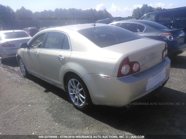 1G1ZK57BX9F176238 - 2009 CHEVROLET MALIBU LTZ 金色 照片 3