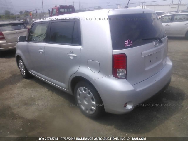 JTLZE4FE5FJ071964 - 2015 TOYOTA SCION XB Silber Foto 3