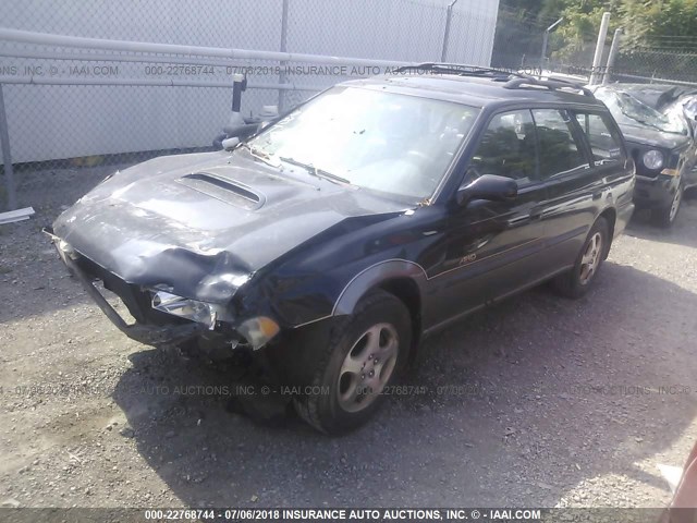 4S3BG685XV7608498 - 1997 SUBARU LEGACY OUTBACK/LIMITED BLACK photo 2