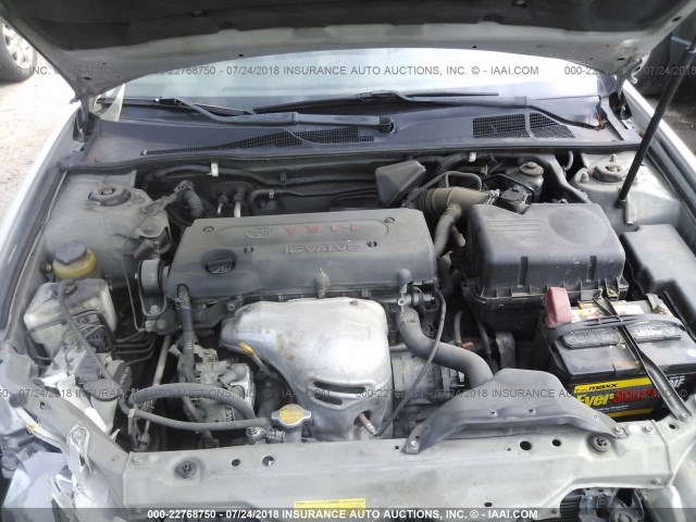 4T1BE32K02U063746 - 2002 TOYOTA CAMRY LE/XLE/SE 灰色 照片 10