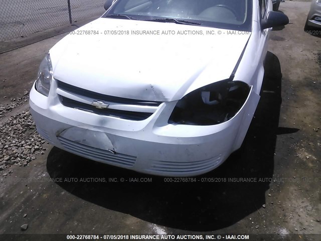 1G1AH5F52A7154336 - 2010 CHEVROLET COBALT WHITE photo 6