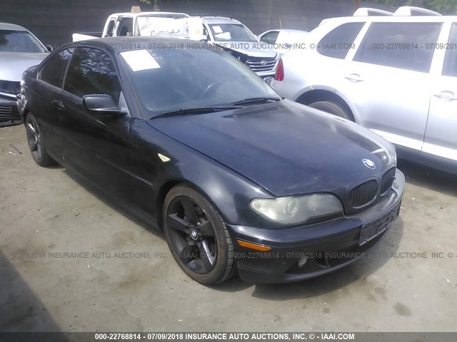 WBABV13445JT23769 - 2005 BMW 325 CI SULEV BLACK photo 1