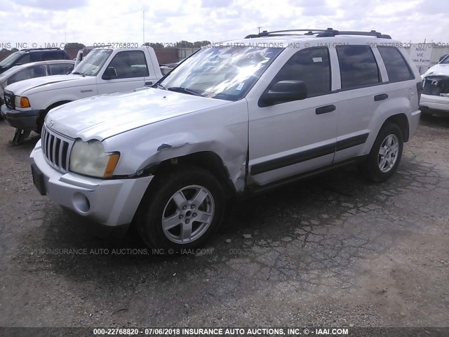 1J4GS48KX6C217109 - 2006 JEEP GRAND CHEROKEE LAREDO/COLUMBIA/FREEDOM 银色 照片 2