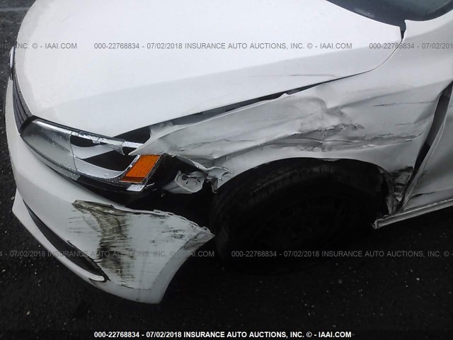 3VW1K7AJ2CM339324 - 2012 VOLKSWAGEN JETTA S Ağ foto 6