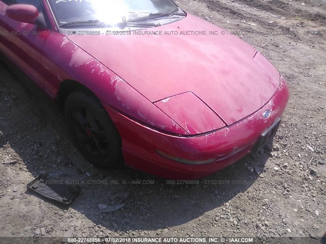 1ZVLT22B1V5134540 - 1997 FORD PROBE GT/GTS RED photo 6