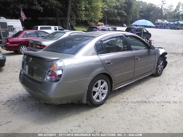 1N4AL11D13C116982 - 2003 NISSAN ALTIMA S/SL GRAY photo 4