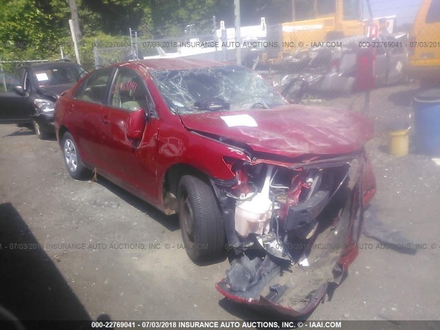 4T1BE46K27U035888 - 2007 TOYOTA CAMRY NEW GENERAT CE/LE/XLE/SE RED photo 1