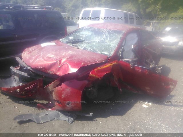 4T1BE46K27U035888 - 2007 TOYOTA CAMRY NEW GENERAT CE/LE/XLE/SE RED photo 2