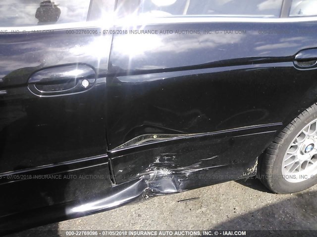 WBADT43432GY42787 - 2002 BMW 525 I AUTOMATIC BLACK photo 6