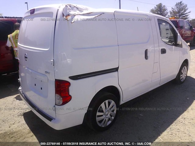 3N6CM0KN8JK694809 - 2018 NISSAN NV200 2.5S/2.5SV WHITE photo 4