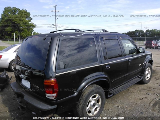 1FMDU85P91ZA65285 - 2001 FORD EXPLORER LIMITED 黑色 照片 4