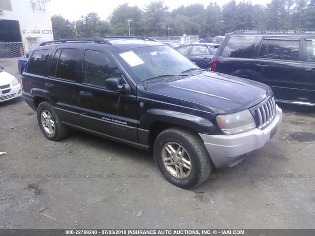 1J4GW48S04C345618 - 2004 JEEP GRAND CHEROKEE LAREDO/COLUMBIA/FREEDOM 黑色 照片 1