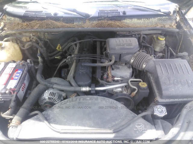 1J4GW48S04C345618 - 2004 JEEP GRAND CHEROKEE LAREDO/COLUMBIA/FREEDOM 黑色 照片 10