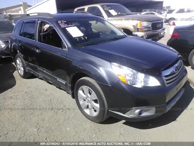 4S4BRBLC6B3421038 - 2011 SUBARU OUTBACK 2.5I LIMITED GRAY photo 1