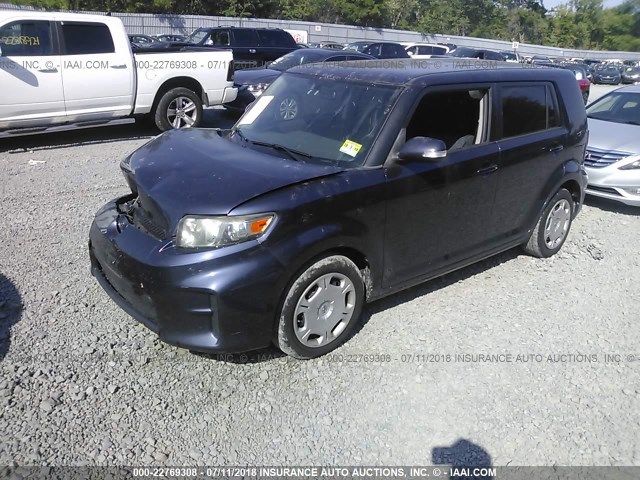 JTLZE4FE3B1122453 - 2011 TOYOTA SCION XB Mavi foto 2