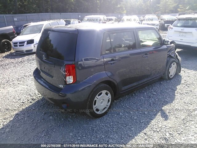 JTLZE4FE3B1122453 - 2011 TOYOTA SCION XB Mavi foto 4