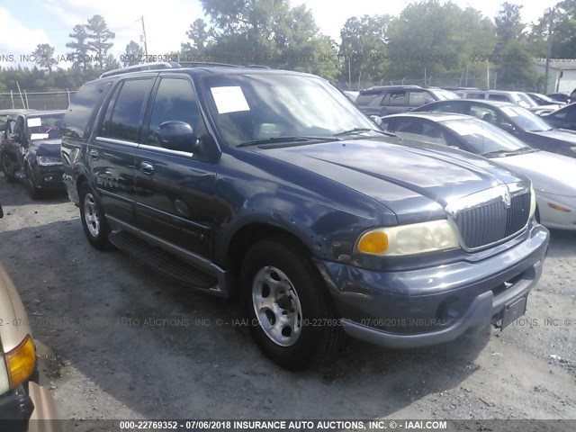 5LMRU27A8YLJ08164 - 2000 LINCOLN NAVIGATOR BLUE photo 1