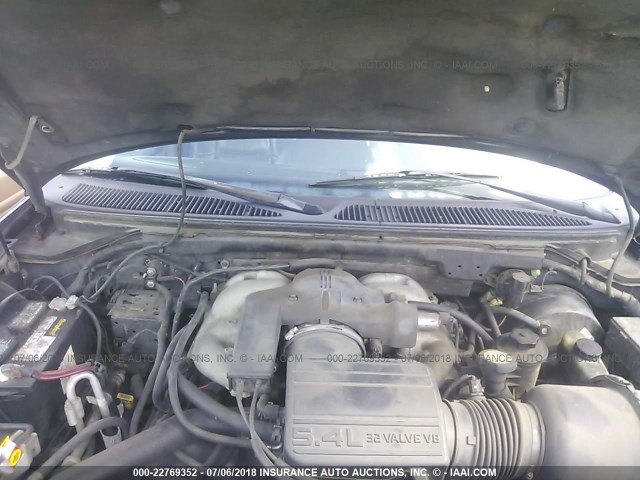 5LMRU27A8YLJ08164 - 2000 LINCOLN NAVIGATOR BLUE photo 10