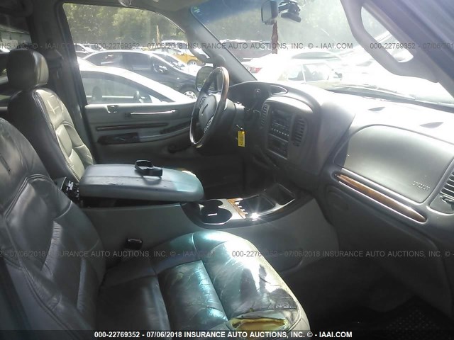 5LMRU27A8YLJ08164 - 2000 LINCOLN NAVIGATOR BLUE photo 5