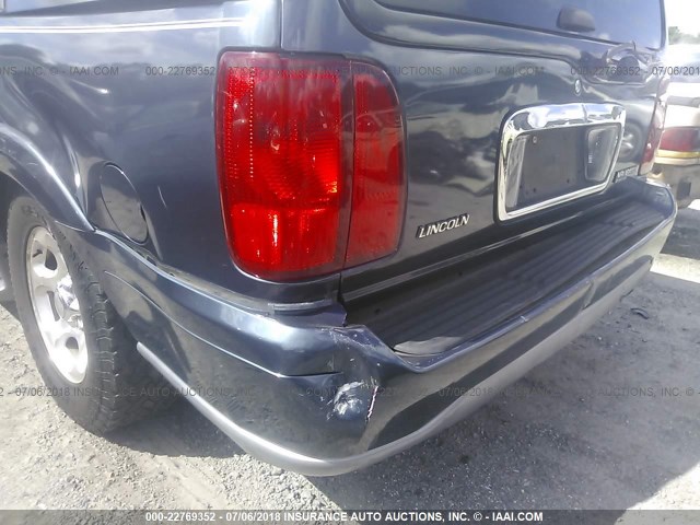 5LMRU27A8YLJ08164 - 2000 LINCOLN NAVIGATOR BLUE photo 6