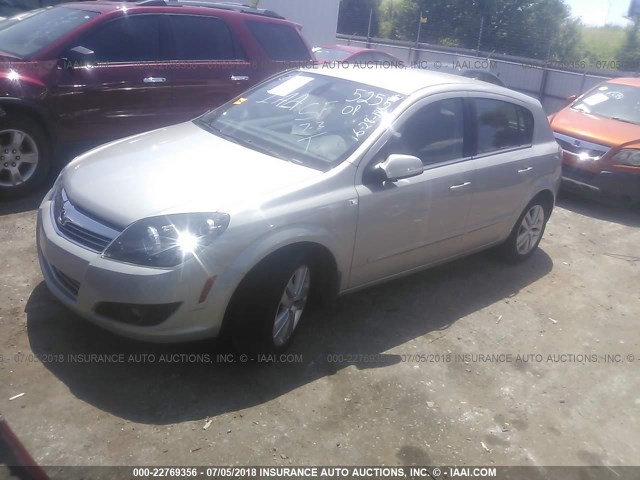 W08AT671385125255 - 2008 SATURN ASTRA XR TAN photo 2