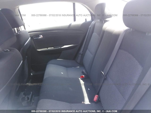 1G1ZC5EB0A4141045 - 2010 CHEVROLET MALIBU 1LT SILVER photo 8