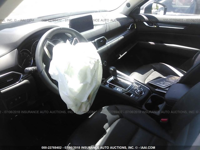 JM3KFADM0J0315092 - 2018 MAZDA CX-5 GRAND TOURING WHITE photo 5