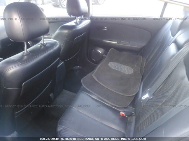 1N4BL11D05C135319 - 2005 NISSAN ALTIMA SE/SL/SE-R SILVER photo 8