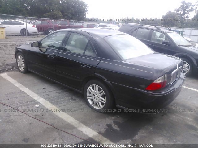 1LNHM87A15Y660718 - 2005 LINCOLN LS 黑色 照片 3