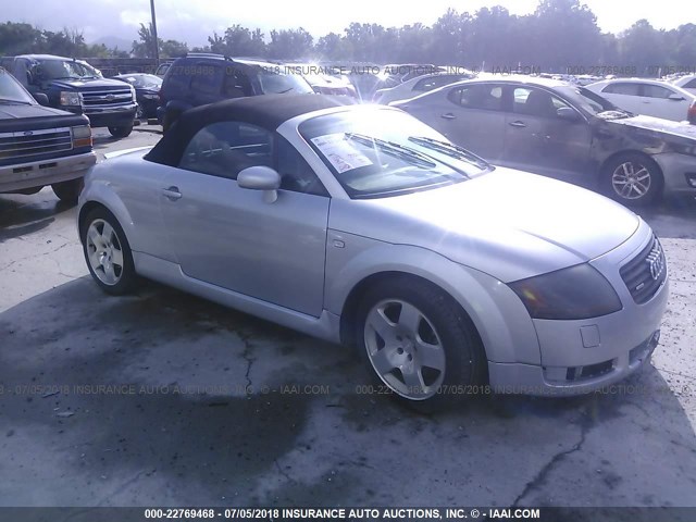 TRUUT28N111037726 - 2001 AUDI TT QUATTRO GRAY photo 1
