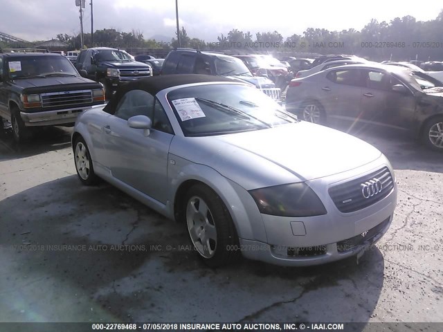 TRUUT28N111037726 - 2001 AUDI TT QUATTRO GRAY photo 6