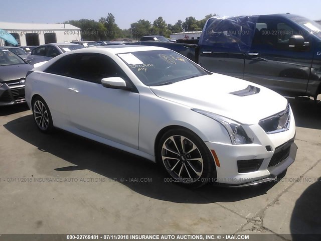 1G6AN1RY3G0115533 - 2016 CADILLAC ATS-V WHITE photo 1