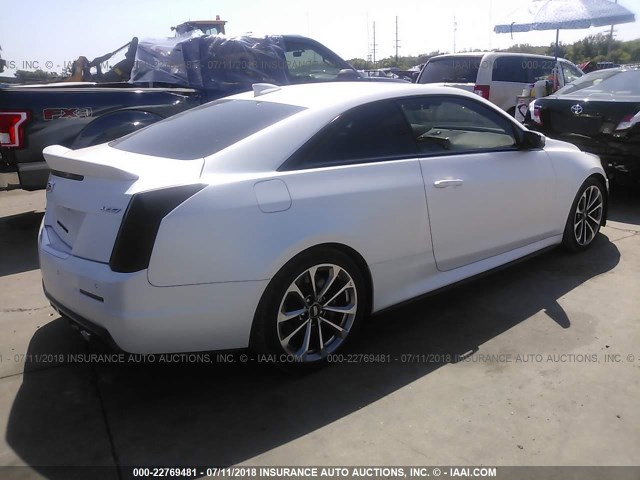 1G6AN1RY3G0115533 - 2016 CADILLAC ATS-V WHITE photo 4