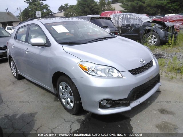 2T1KU4EE8CC812987 - 2012 TOYOTA COROLLA MATRIX  SILVER photo 1