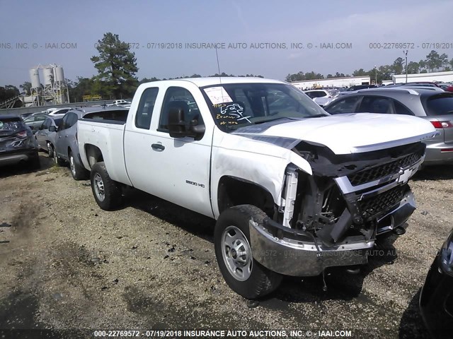 1GC2CVCGXDZ217711 - 2013 CHEVROLET SILVERADO C2500 HEAVY DUTY WHITE photo 1