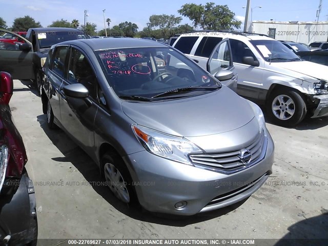 3N1CE2CPXFL362256 - 2015 NISSAN VERSA NOTE S/S PLUS/SV/SL/SR GRAY photo 1