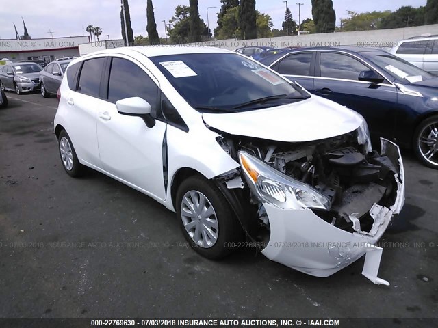 3N1CE2CP2GL381255 - 2016 NISSAN VERSA NOTE S/S PLUS/SV/SL/SR WHITE photo 1