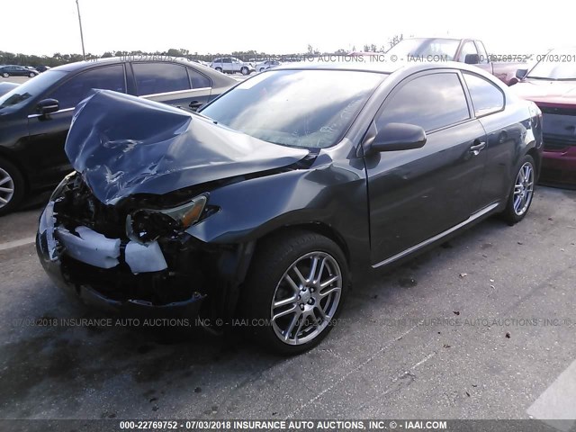 JTKDE167690277643 - 2009 TOYOTA SCION TC 灰色 照片 2