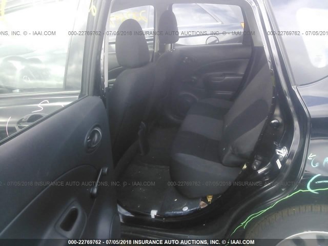 3N1CE2CP6FL393990 - 2015 NISSAN VERSA NOTE S/S PLUS/SV/SL/SR BLACK photo 8