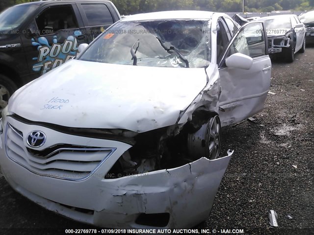 4T1BK3EK7AU604634 - 2010 TOYOTA CAMRY SE/LE/XLE WHITE photo 6
