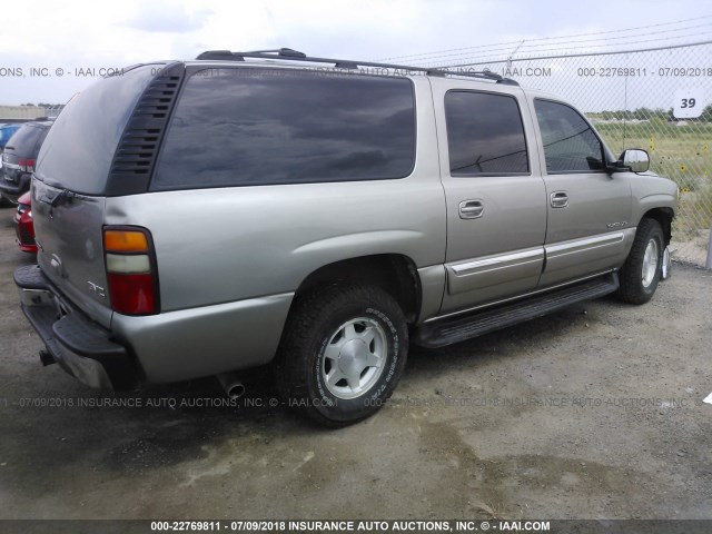 3GKEC16Z03G201393 - 2003 GMC YUKON XL C1500 TAN photo 4