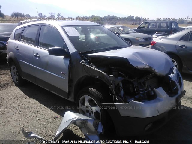 5Y2SM65806Z422532 - 2006 PONTIAC VIBE SILVER photo 1