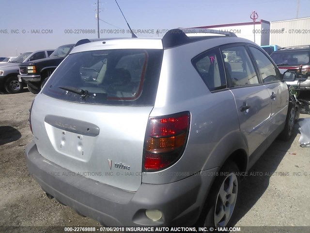 5Y2SM65806Z422532 - 2006 PONTIAC VIBE SILVER photo 4