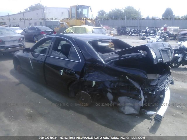 1LNHM86S95Y613804 - 2005 LINCOLN LS შავი ფოტო 3