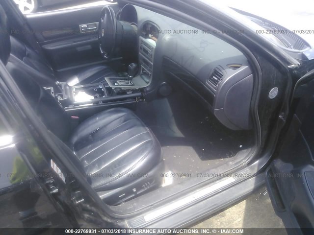 1LNHM86S95Y613804 - 2005 LINCOLN LS შავი ფოტო 5