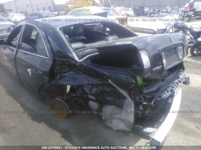 1LNHM86S95Y613804 - 2005 LINCOLN LS შავი ფოტო 6