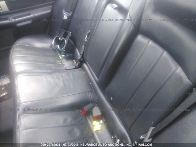 1LNHM86S95Y613804 - 2005 LINCOLN LS შავი ფოტო 8