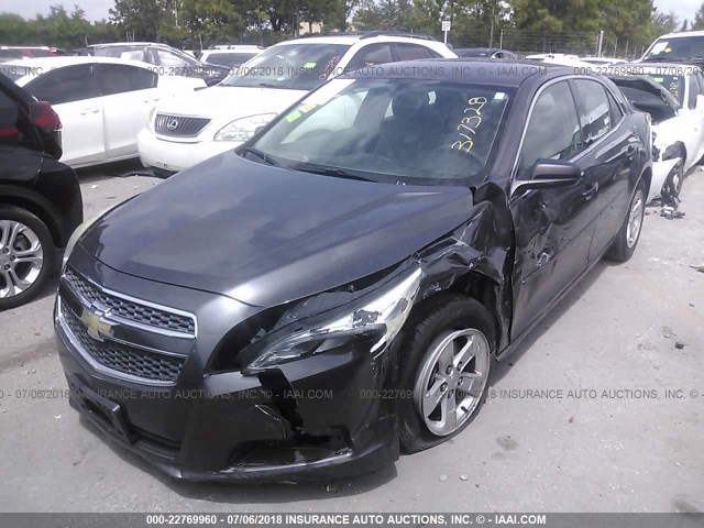 1G11A5SA6DF317328 - 2013 CHEVROLET MALIBU LS 黑色 照片 6