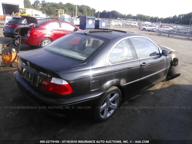 WBABD33455PL06085 - 2005 BMW 325 CI BLACK photo 4